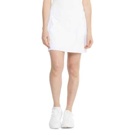 G/FORE Silky Tech A-Line Skort - Lined in Snow