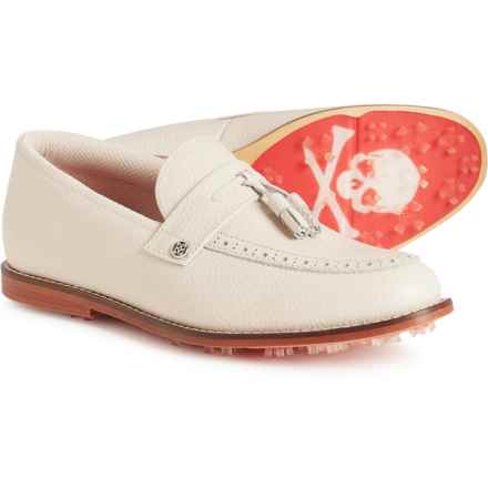 G/FORE Tassel Loafer Cruiser Golf Shoes - Waterproof, Leather (For Women) in Stone