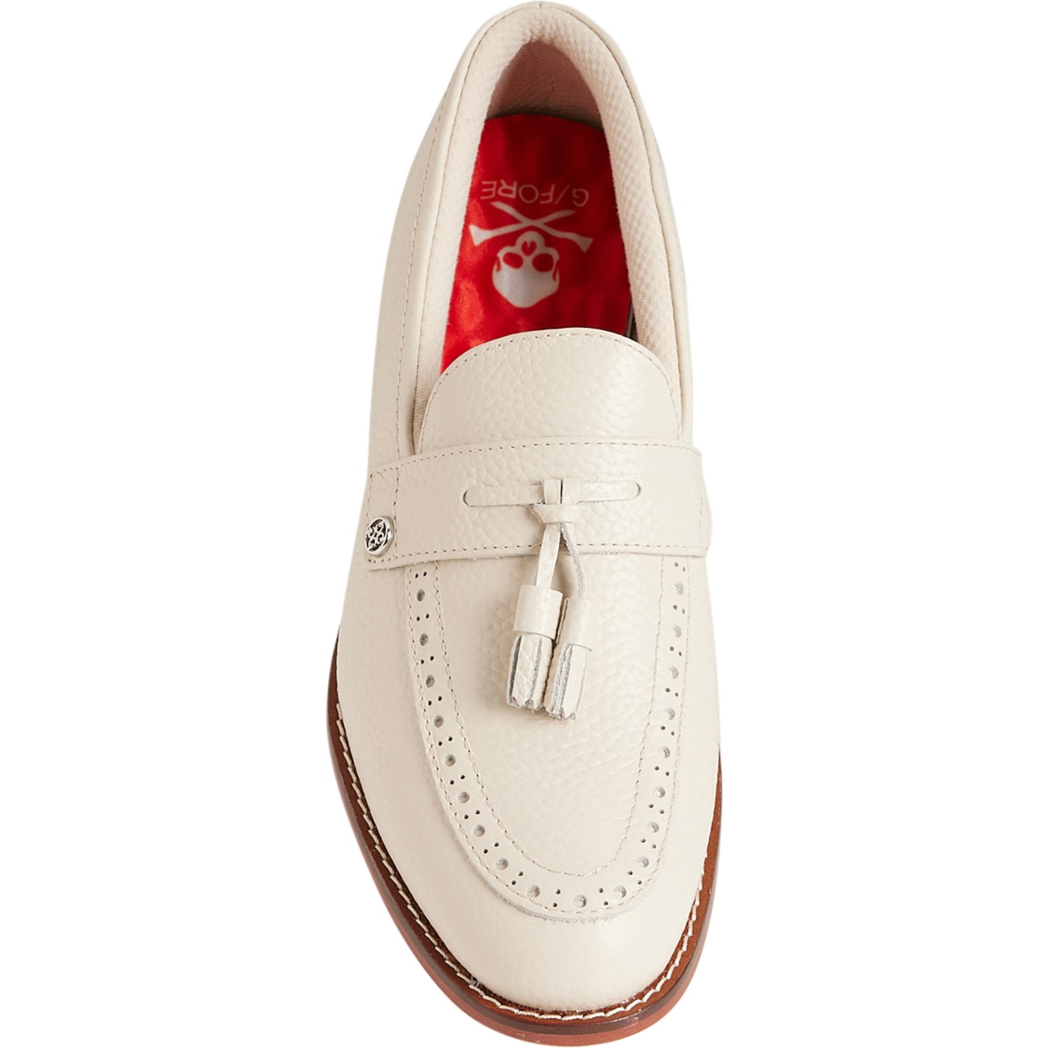 ◇Castelbajac◇ Retro leather women's tassel golf shoes 24GS G/FORE Tassel Loafer Cruiser Golf Shoes (For Women) - Save 66%