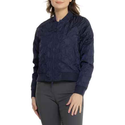 G/FORE Textured Bomber Jacket in Twilight