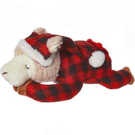 Ganz Festive Pajama Llama Stuffed Animal - 15” in Multi