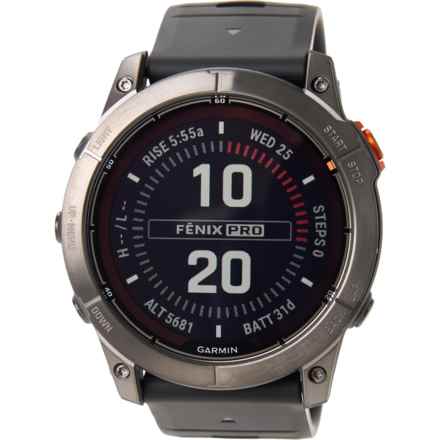 Garmin Fenix 7X Pro Multisport GPS Solar Smartwatch - 51 mm in Black
