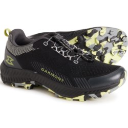 Garmont 9.81 Pulse Trail Running Shoes (For Men) in Black/Daiquiri Green