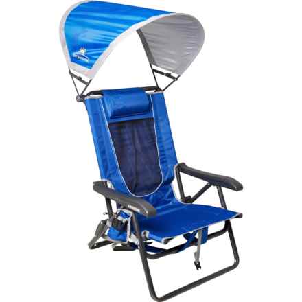 GCI Outdoors SunShade Backpack Event Chair in Royal