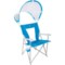GCI Outdoors Sunshade Captain’s Chair - UPF 50+ in Saybrook Blue