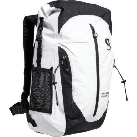 GECKO Paddler 45 L Backpack - Waterproof, White in White