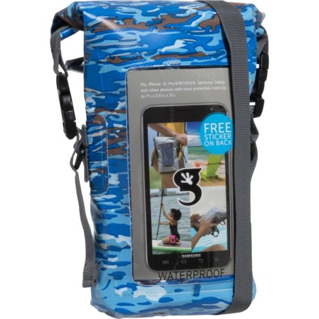 GECKO Phone Tote Dry Bag - Waterproof in Ocean