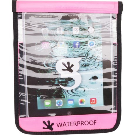 GECKO Tablet Dry Bag - Waterproof in Pink