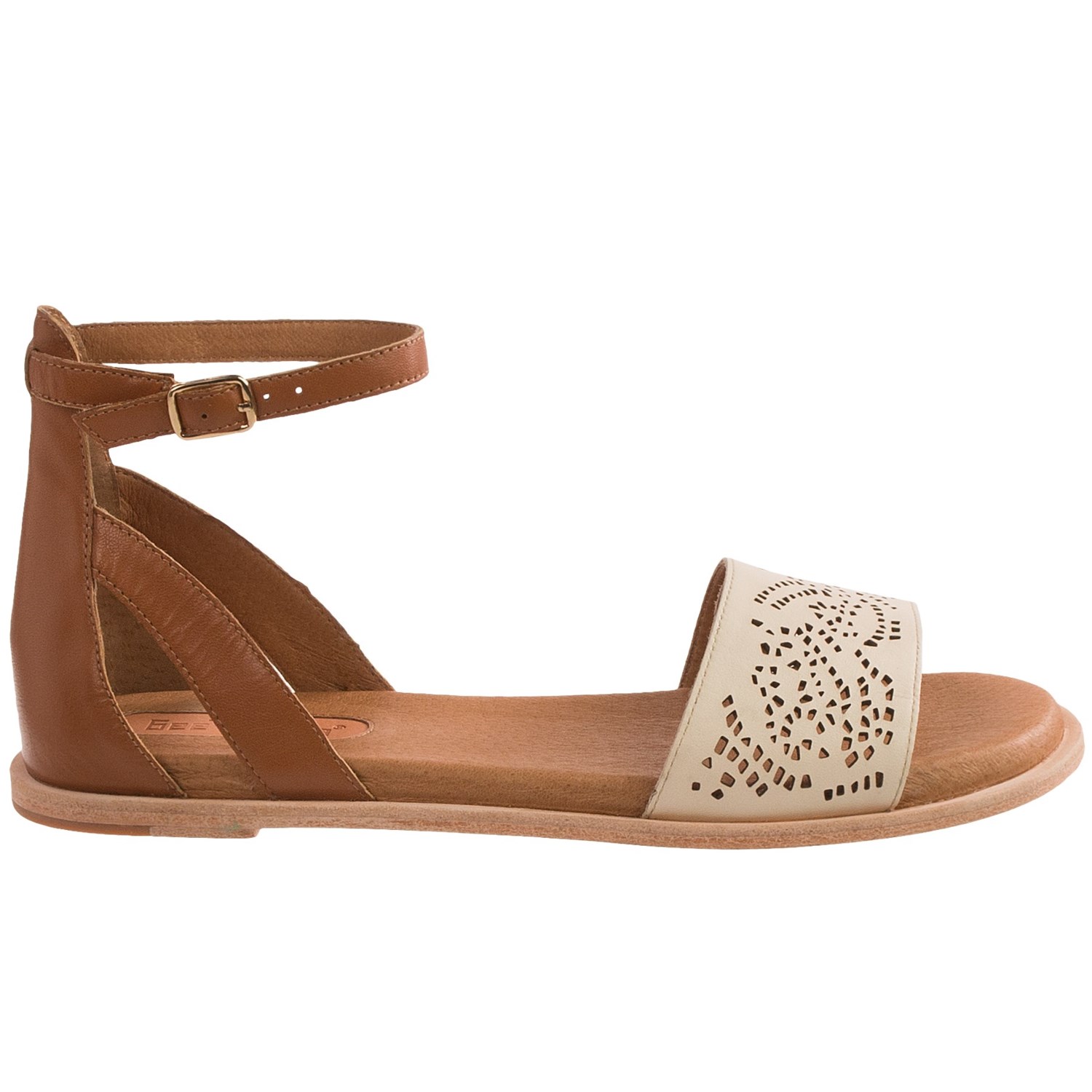 Gee WaWa Miley Leather Sandals (For Women) 9305F - Save 71%
