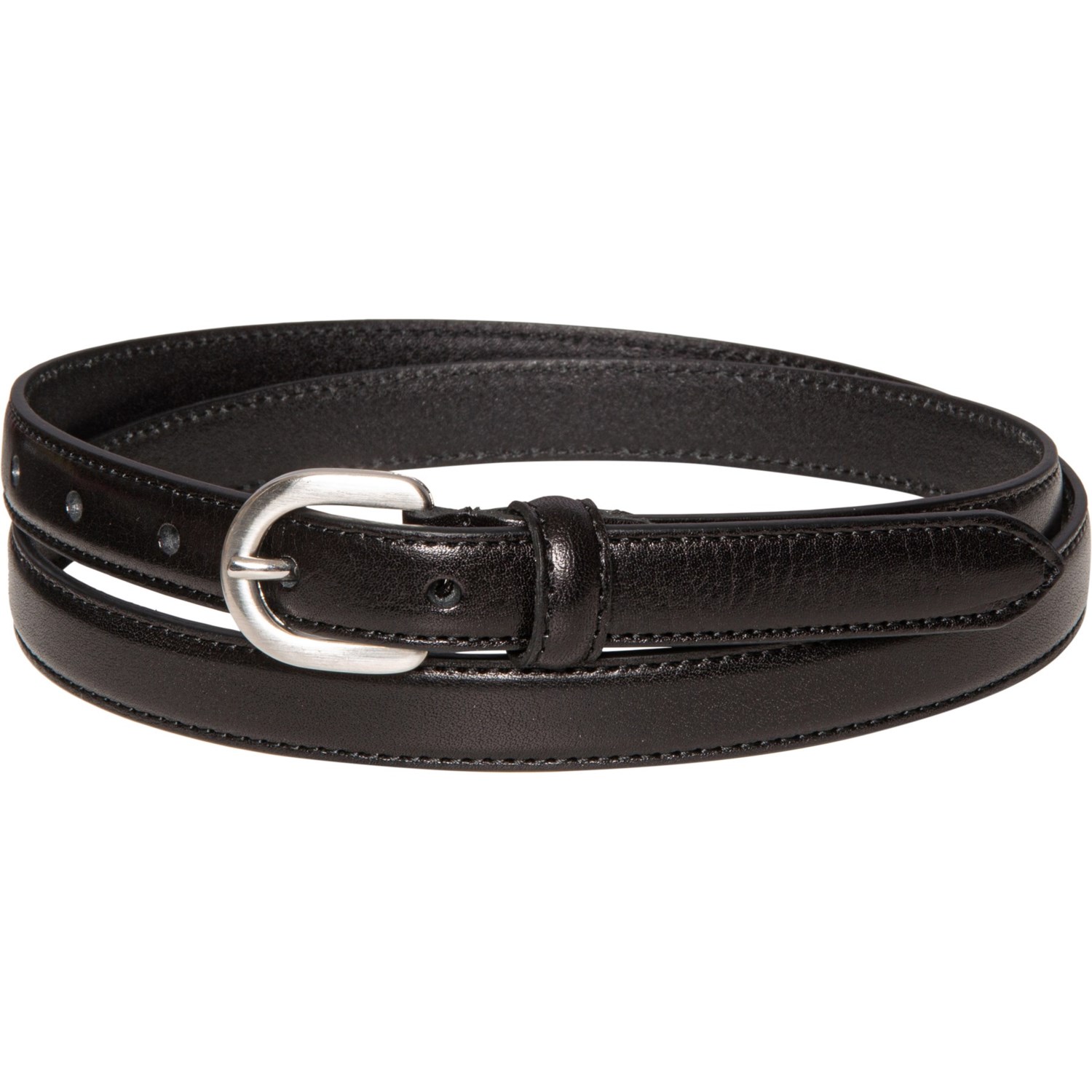 black satin belt