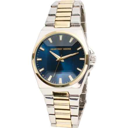 Geoffrey Beene GB8224TTG Watch - 40 mm in Silver/Gold/Blue Face