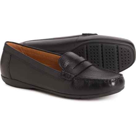 Geox Annytah Loafers - Leather (For Women) in Black