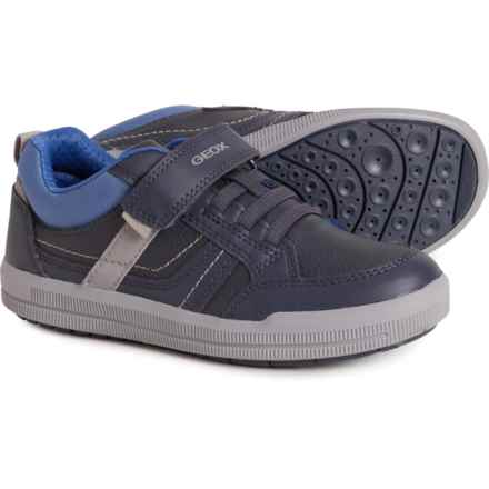 Geox Boys Arzach Sneakers in Navy/Grey