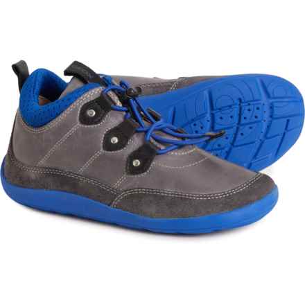 Geox Boys Barefeel Sneakers in Grey/Royal