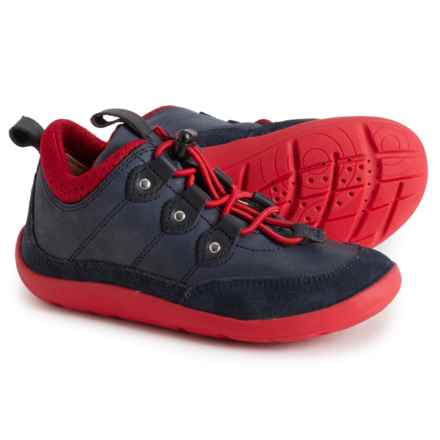 Geox Boys Barefeel Sneakers in Navy/Red