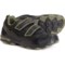 Geox Boys Buller Sneakers - Leather in Black/Military