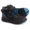 Geox Boys Flexyper ABX High Top Sneakers - Waterproof in Black/Petrol