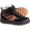 Geox Boys Weemble ABX High Top Sneakers - Waterproof in Black/Rust