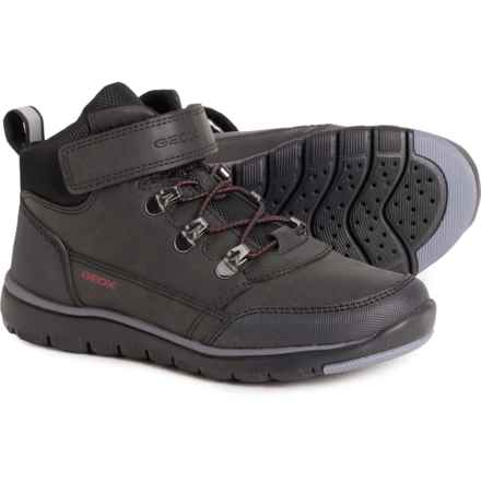 Geox Boys Xunday Ankle Boots in Black