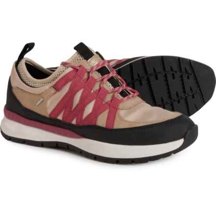 Geox Braies ABX Sneakers - Waterproof (For Women) in Lt Taupe/Black