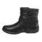 331FY_5 Geox Crissy Leather Boots (For Girls)