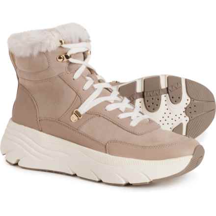 Geox Diamanta Snow Boots - Leather (For Women) in Sand