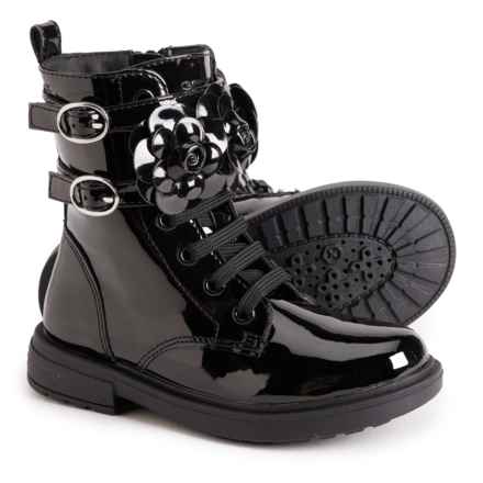 Geox Girls Eclair Boots in Black