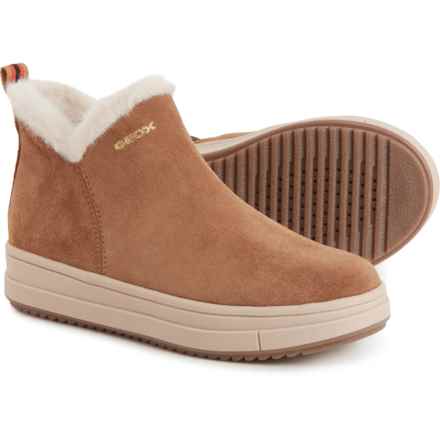 Geox Girls Rebecca Ankle Boots - Waterproof, Leather in Whisky