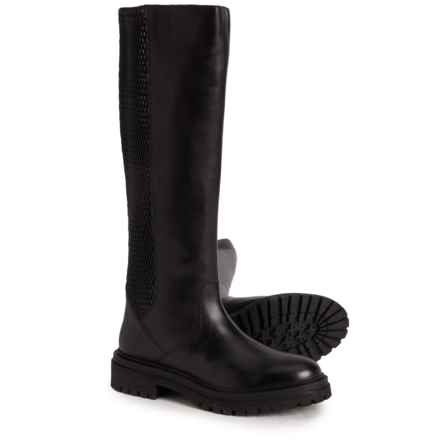 Geox Iridea High Shaft Boots - Leather (For Women) in Black