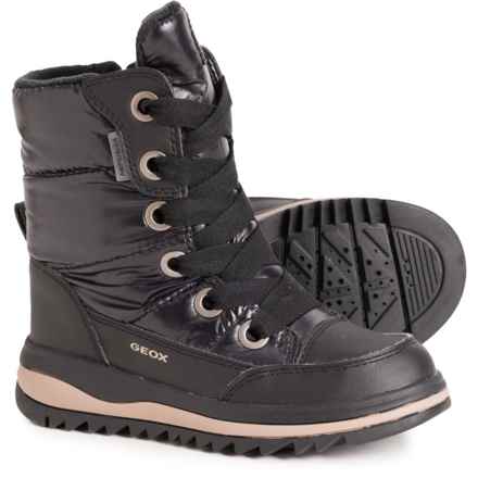 Geox Little and Big Boys and Girls Adelhide ABX Boots - Waterproof in Black