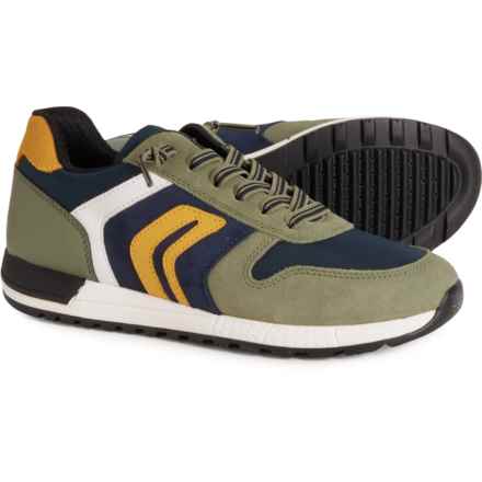 Geox Little and Big Boys and Girls Alben Sneakers in Military/Navy