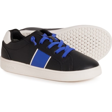 Geox Little and Big Boys and Girls Eclyper Sneakers in Black/Royal