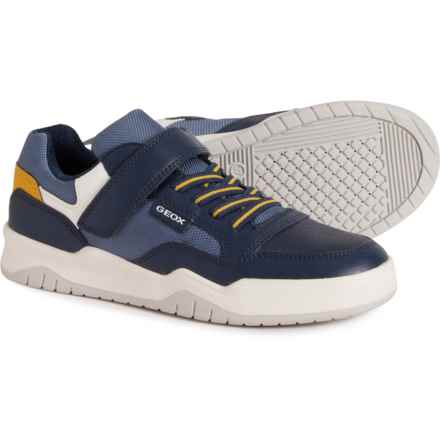 Geox Little and Big Boys and Girls Perth Sneakers in Navy/Avio