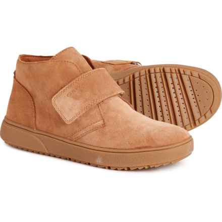 Geox Little and Big Boys and Girls Theleven Sneakers - Suede in Caramel