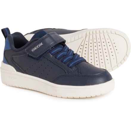 Geox Little and Big Boys and Girls Washiba A Sneakers in Navy/Jeans