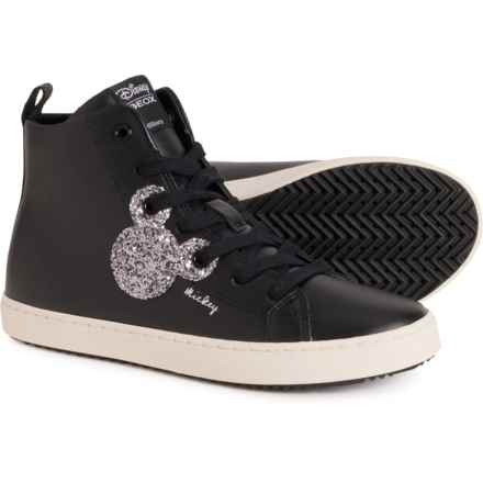 Geox Little and Big Girls Kalispera High-Top Sneakers in Black