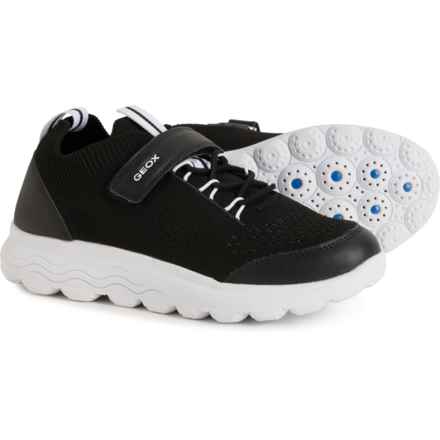Geox Little Boys and Girls Spherica Sneakers in Black