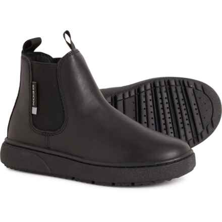 Geox Little Boys and Girls Theleven Ankle Boots - Leather in Black
