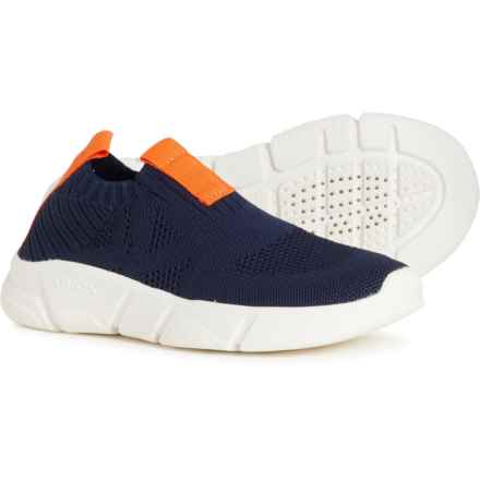 Geox Little Boys Aril Sneakers - Slip-Ons in Navy/Orange