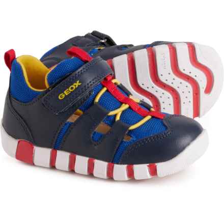 Geox Little Boys Iupidoo Sneakers in Navy/Royal