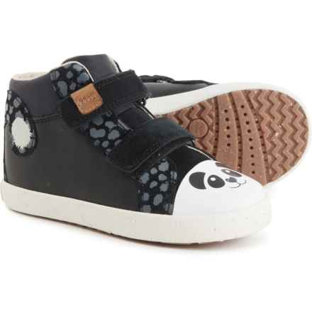 Geox Little Girls Kilwi High-Top Sneakers in Black