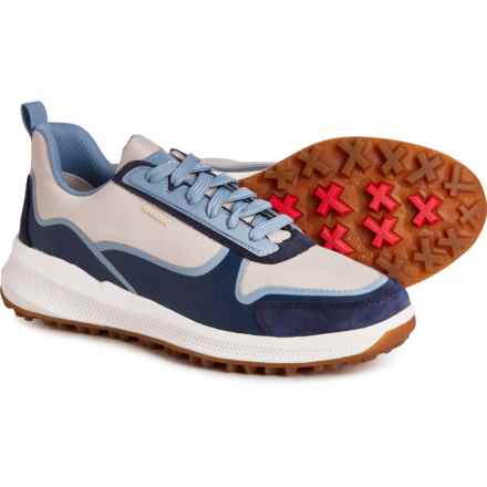 Geox PG1X sneakers - Leather (For Women) in Navy/Lt Sky