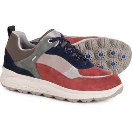 Geox Spherica 4X4 B ABX D Sneakers - Waterproof, Suede (For Women) in Old Rose/Navy