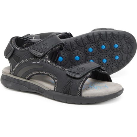 Geox Spherica Sport Sandals (For Men) in Black