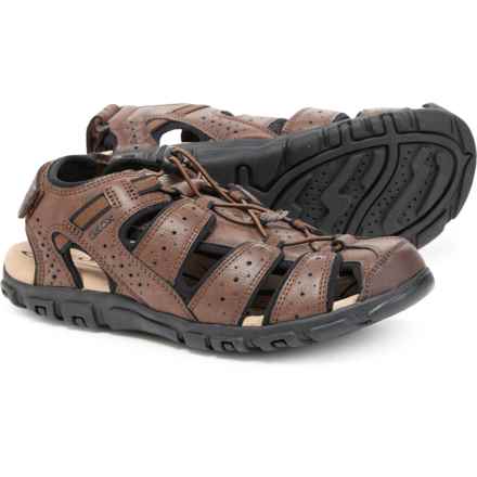 Geox Strada Sport Sandals (For Men) in Brown