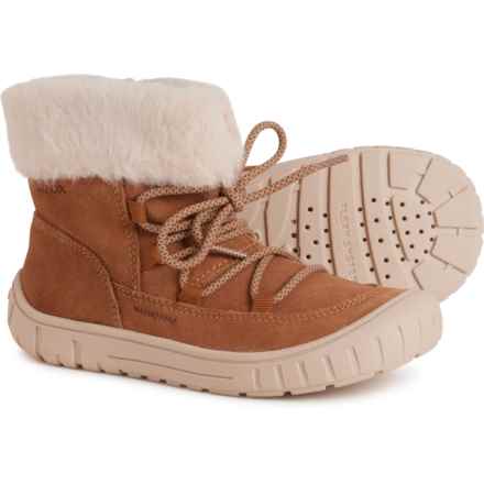 Geox Toddler Girls Omar Winter Boots - Waterproof, Suede in Whisky