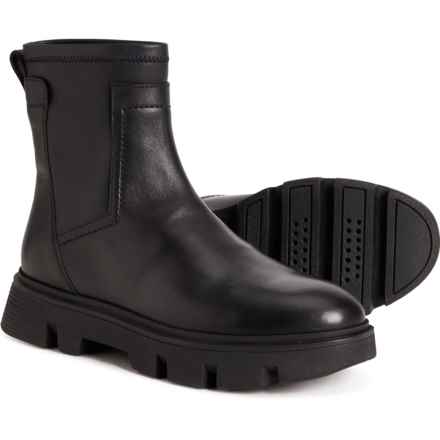 Geox Vilde Boots - Leather (For Women) in Black