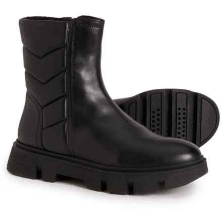 Geox Vilde Boots - Leather (For Women) in Black