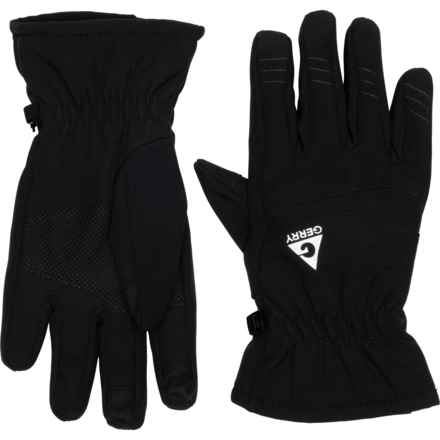 Gerry Athena Soft Shell Gloves - Touchscreen Compatible in Black