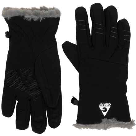 Gerry Audrey Soft Shell Gloves - Touchscreen Compatible in Black